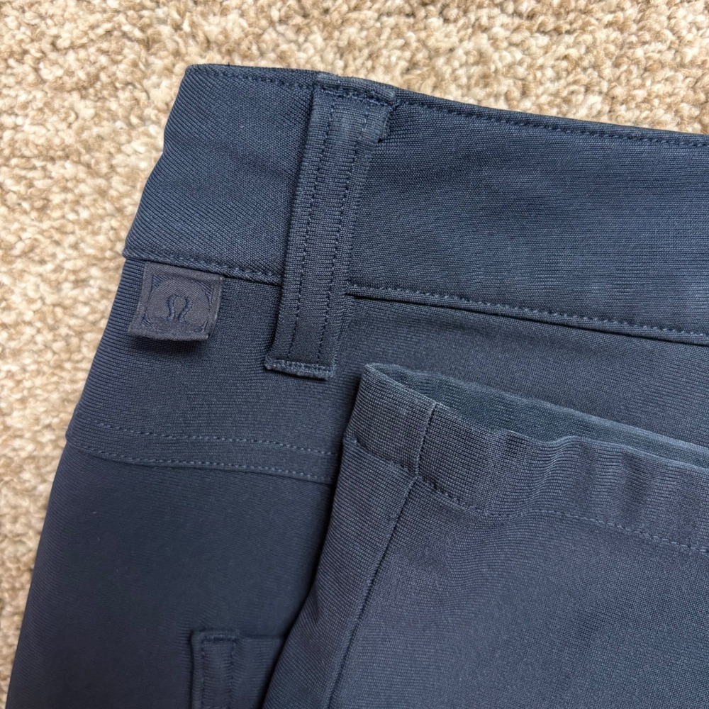 Lululemon ABC Slim Fit Pants Mens 31x31 Navy Blue Technical 5-Pocket Trousers